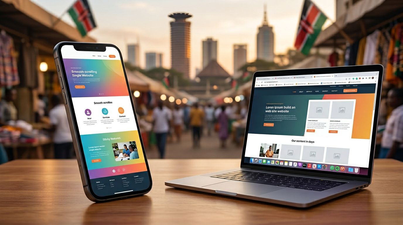 Single vs Multi Page Websites in Kenya for Small Businesses